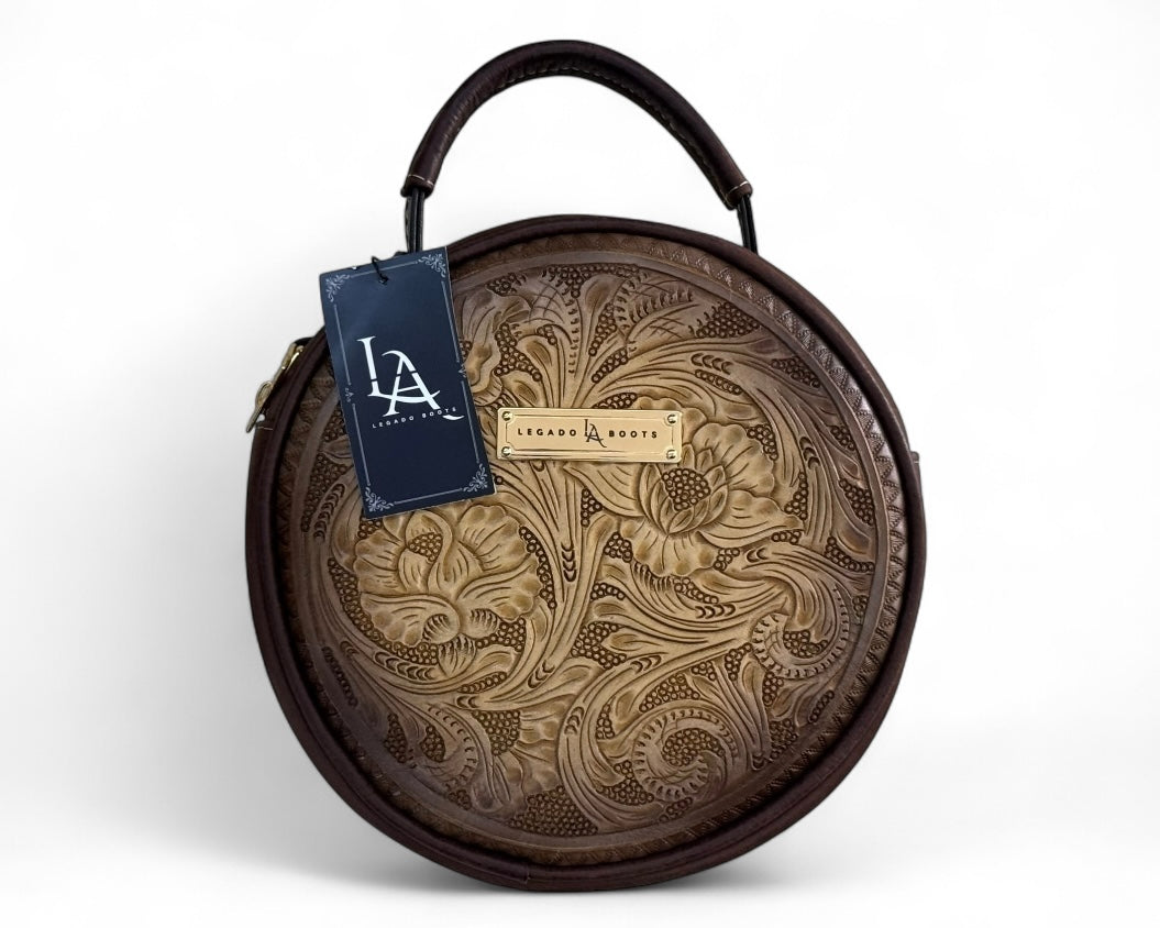 BOLSA LEGADO LUNA CINCELADA