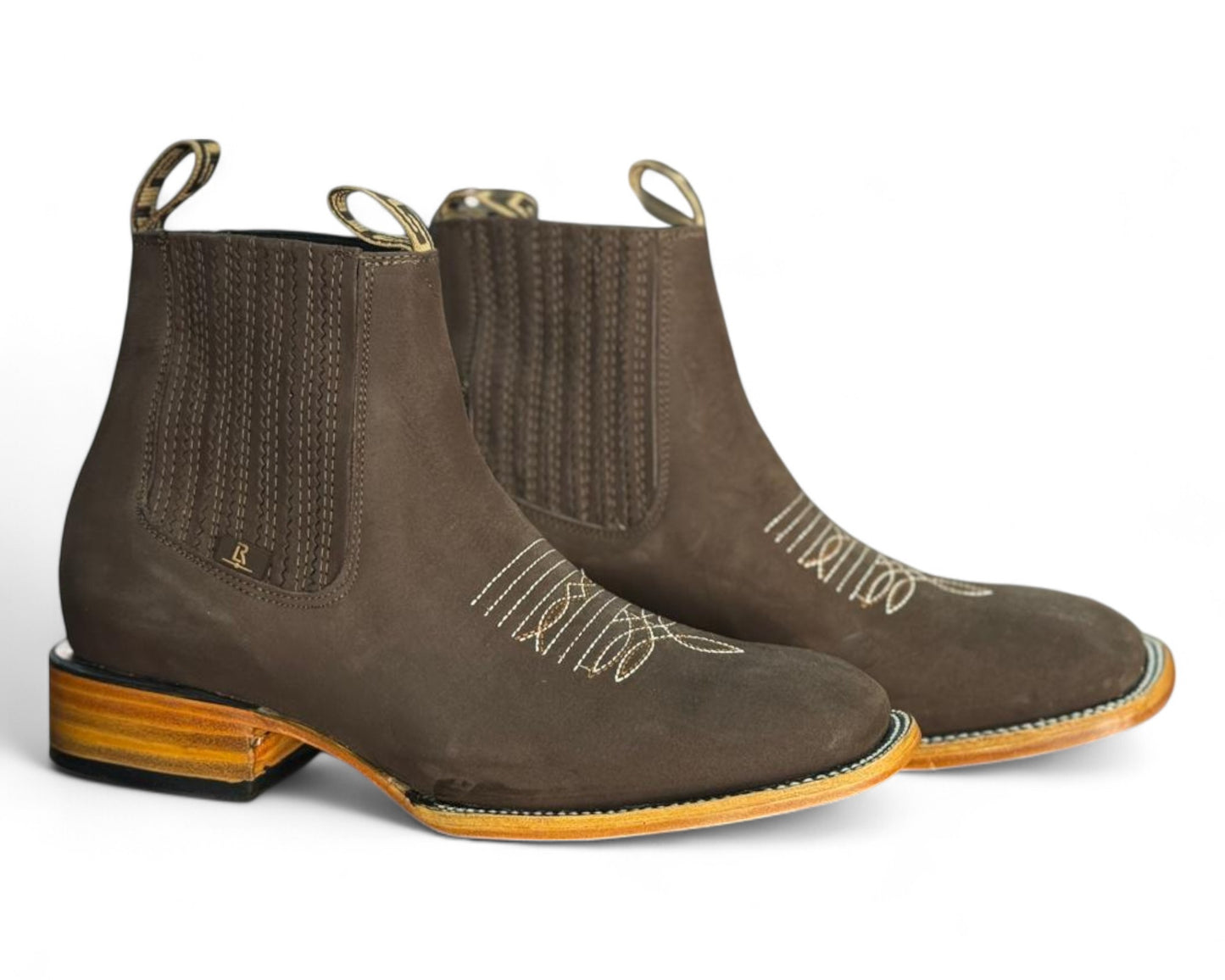 LR BOOTS BOTÍN ZEFE NOBUCK CAFÉ