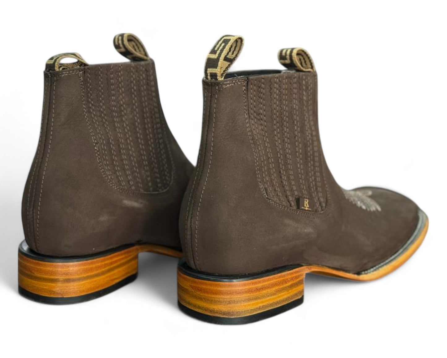 LR BOOTS BOTÍN ZEFE NOBUCK CAFÉ