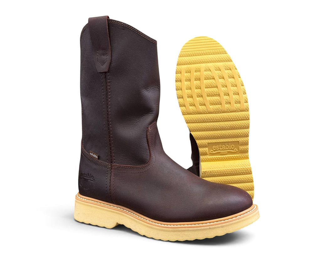 BOTA ESTABLO 507 SHEDRON SUELA BLANCA CABALLERO