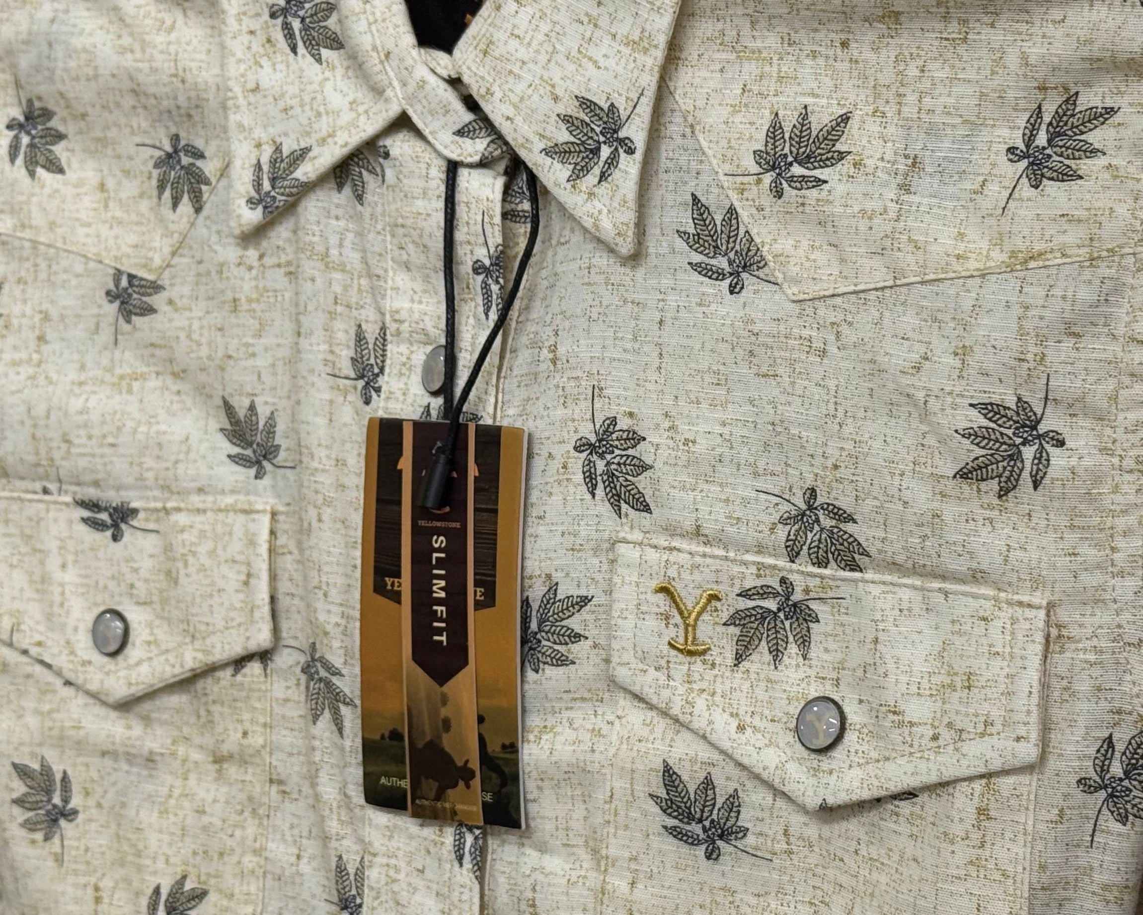 CAMISA YELLOWSTONE BEIGE