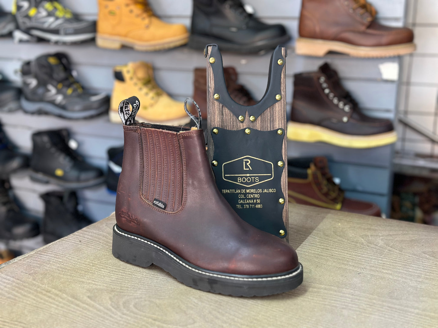 Work Boots Botas De Establo Para Hombre Botin Establo 555 Botas