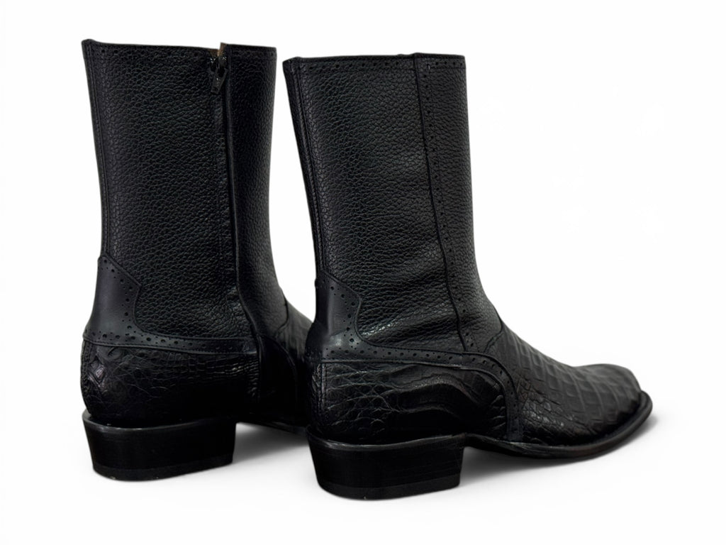BOTA LEGADO GOLD CAIMÁN NEGRO CABALLERO