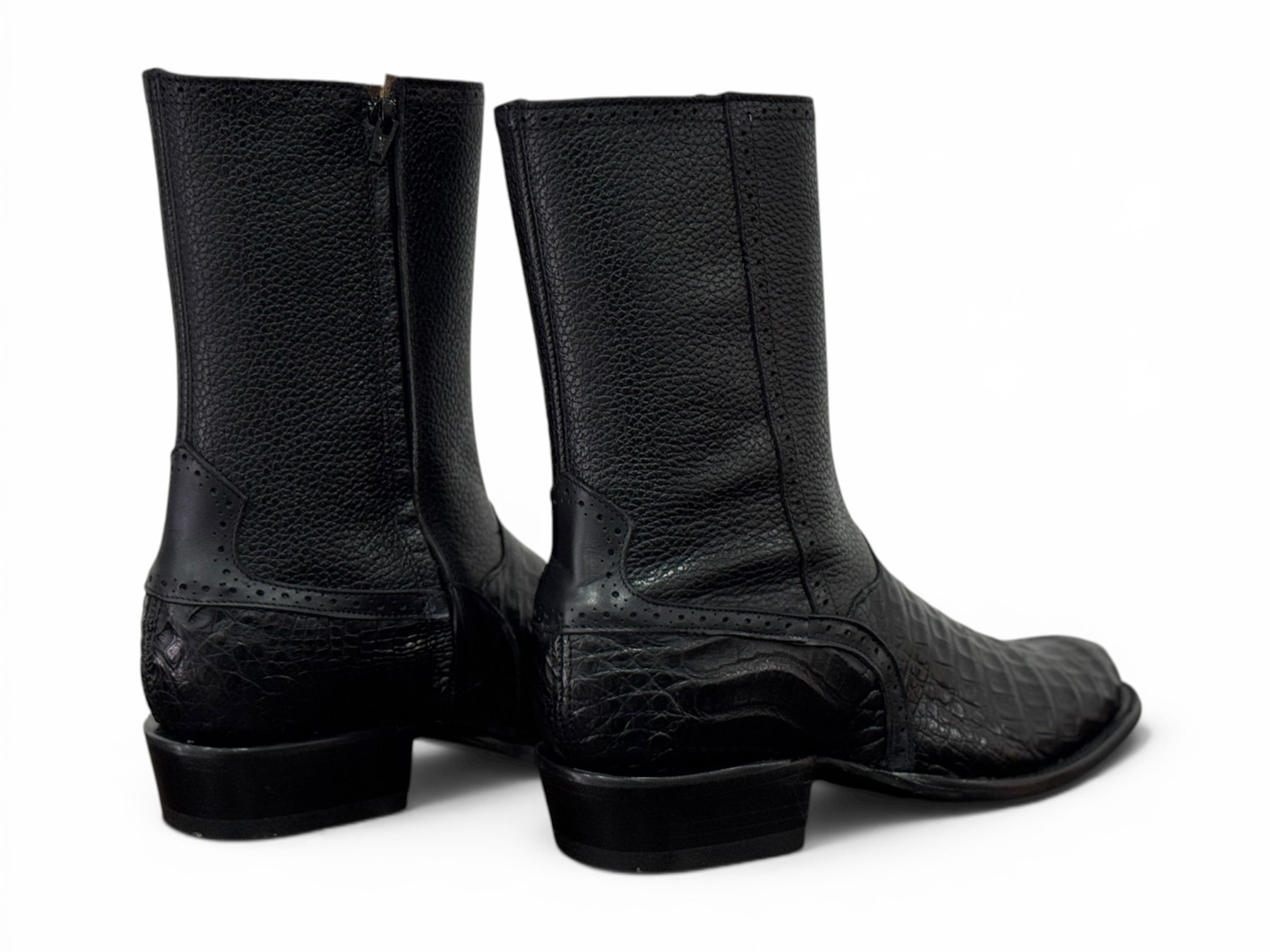 BOTA LEGADO GOLD CAIMÁN NEGRO CABALLERO