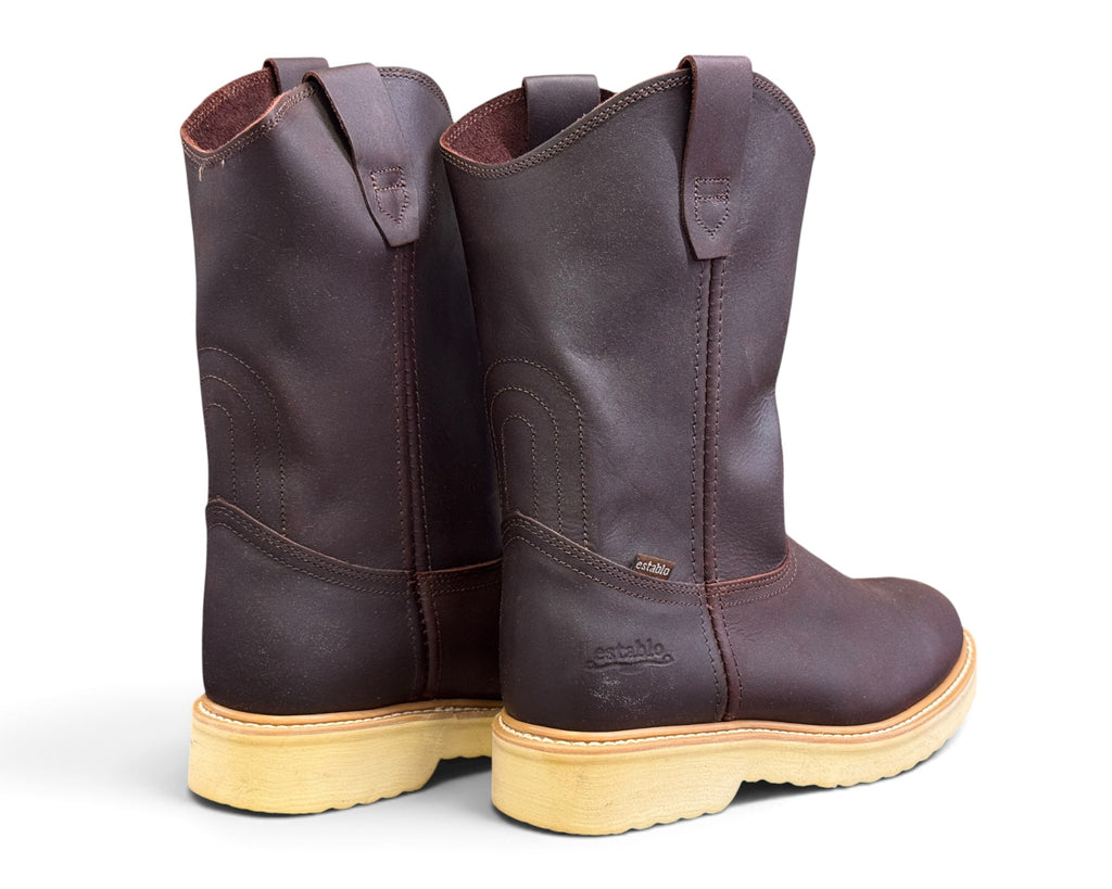 BOTA ESTABLO 507 SHEDRON SUELA BLANCA CABALLERO