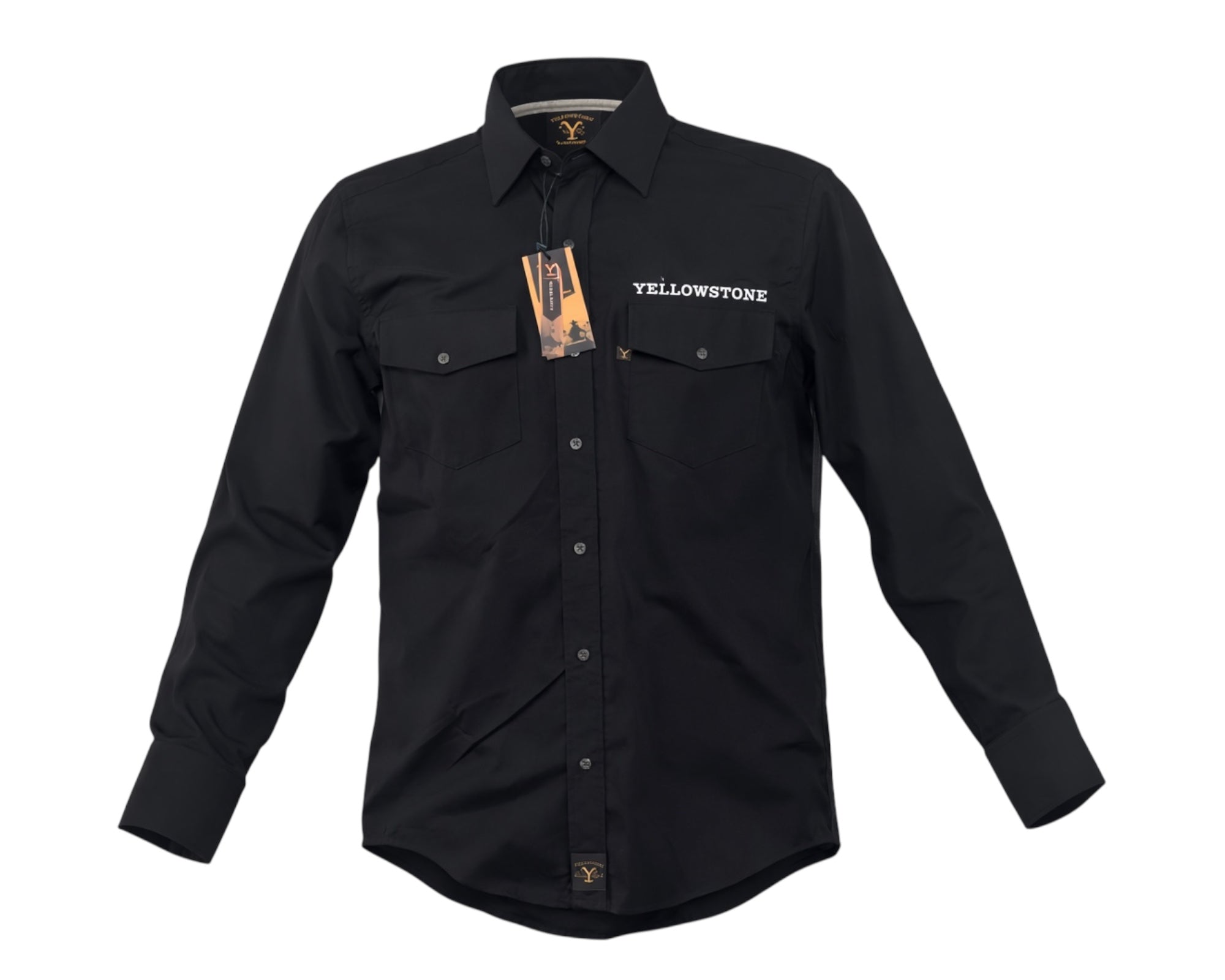 CAMISA YELLOWSTONE NEGRO