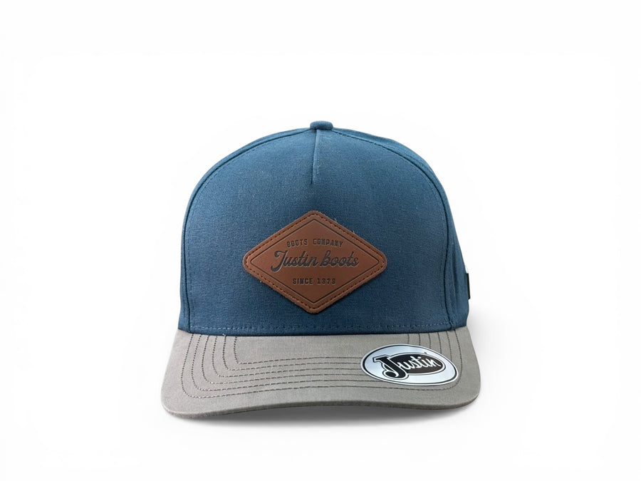 JUSTIN GORRA AZUL / GRIS