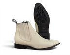 BOTÍN LR BOOTS CHAROL HUESO CABALLERO
