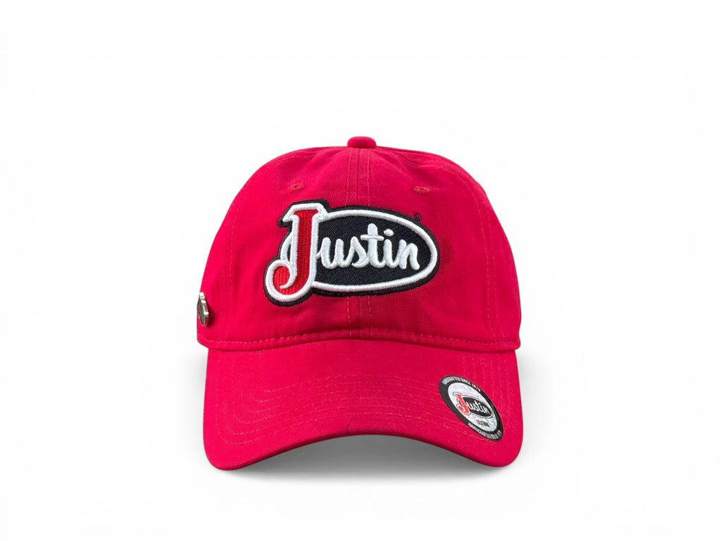 JUSTIN GORRA ROJO