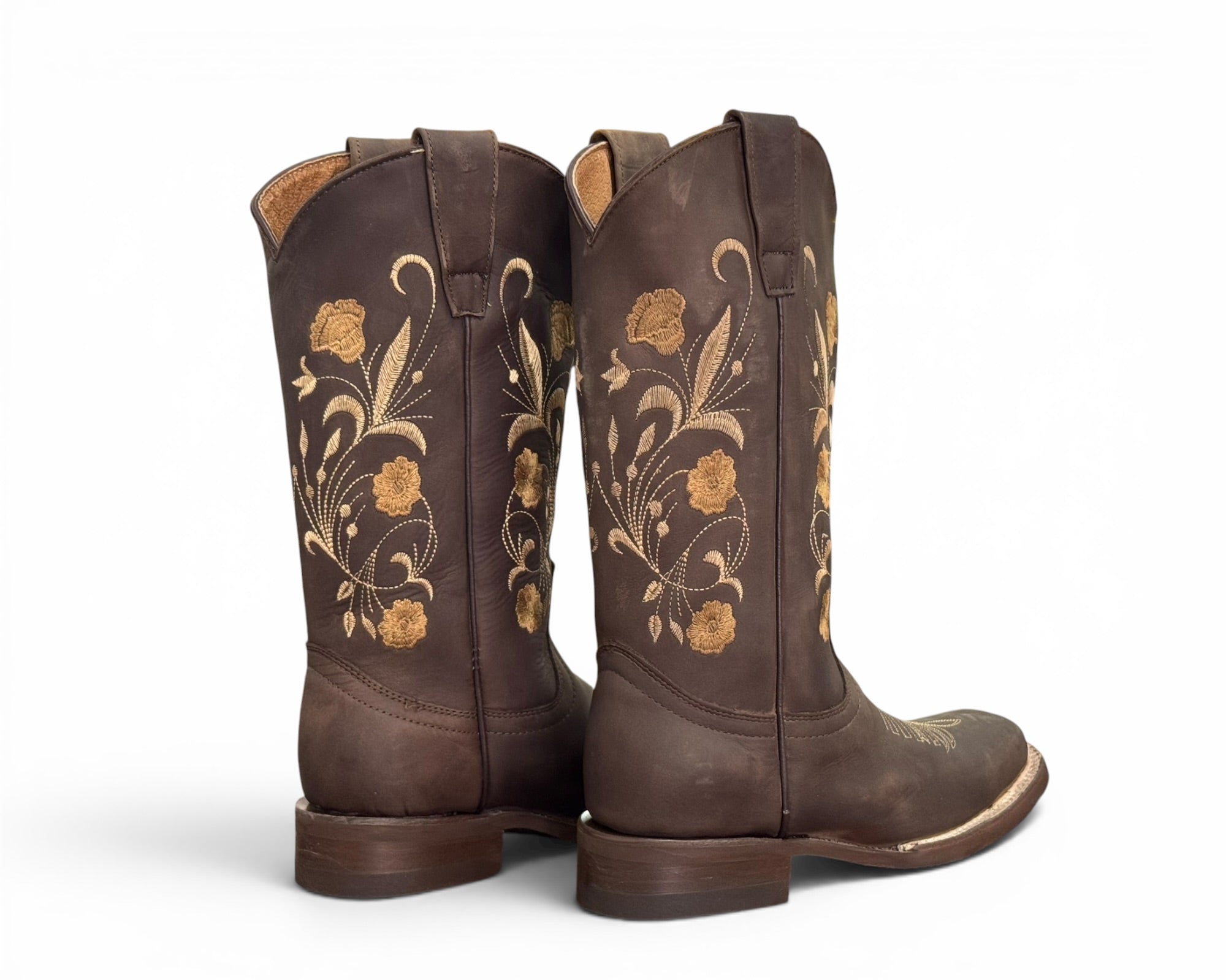 BOTA LR BOOTS GARDENIAS CAFÉ HULE DAMA