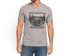 PLAYERA YELLOWSTONE CABALLERO GRIS