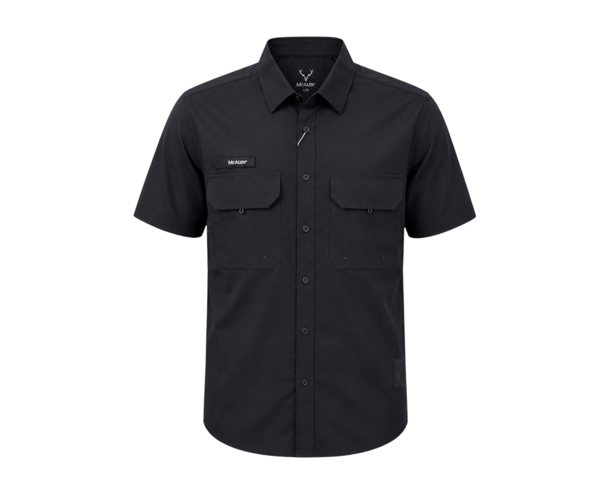 CAMISA MCALLEN CORAL NEGRO