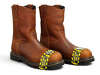 BOTA ROGERI CABALLERO CON CASCO