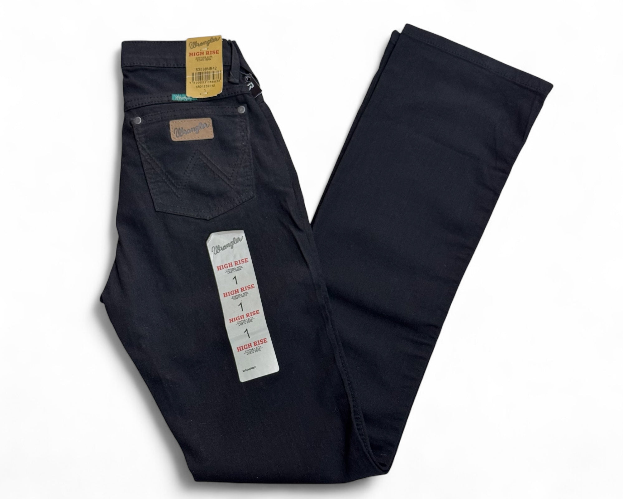 Pantalón Wrangler High Rise Black
