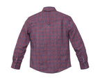 CAMISA R01 TINTO/AZUL CABALLERO