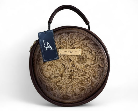 BOLSA LEGADO LUNA CINCELADA