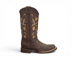 BOTA LR BOOTS GARDENIAS CAFÉ HULE DAMA