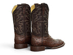 BOTA LR BOOTS GRABADA AVESTRUZ CAFÉ CABALLERO
