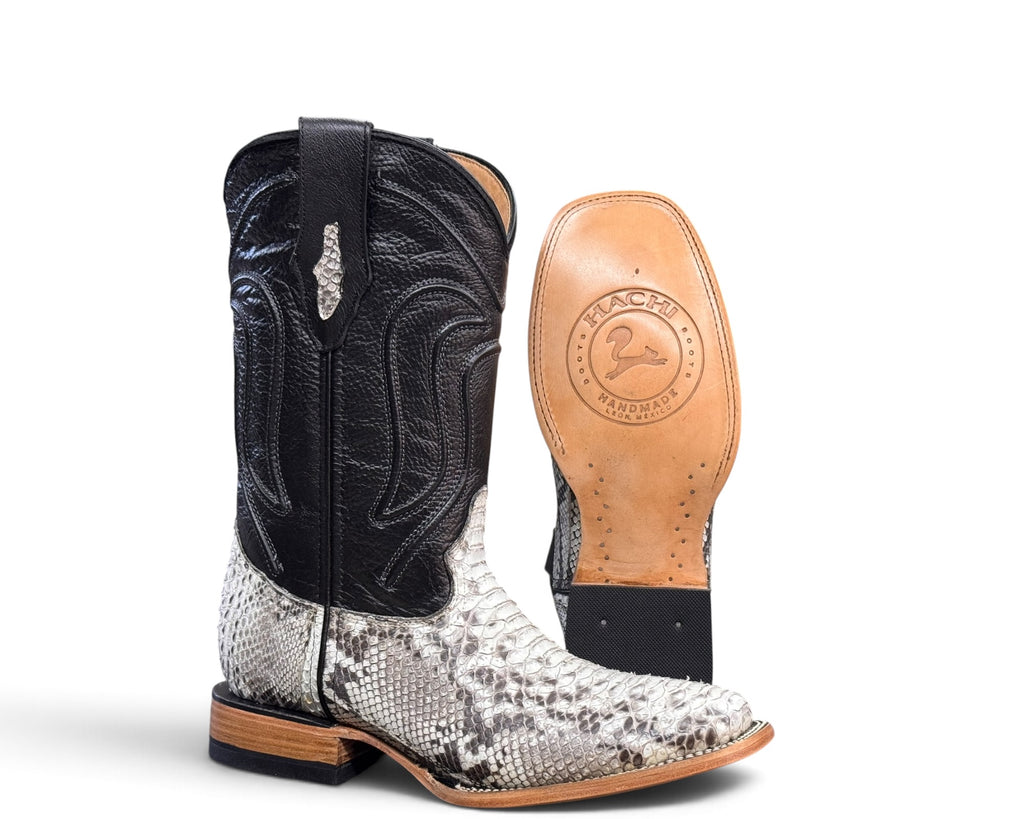 BOTA HACHI PITÓN NATURAL CABALLERO