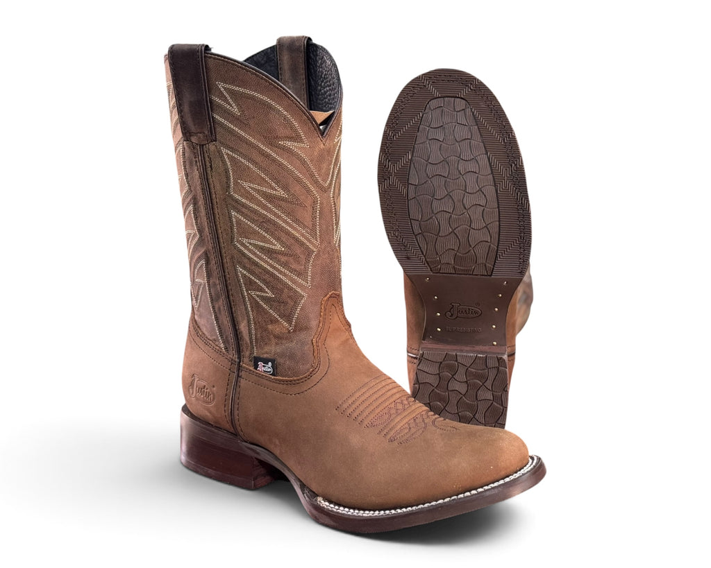 BOTA JUSTIN CABALLERO REDONDA