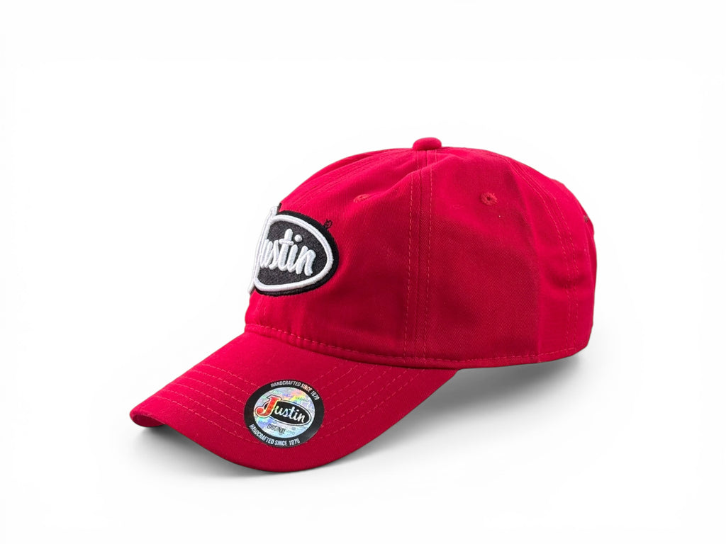 JUSTIN GORRA ROJO