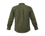 CAMISA R01 VERDE MILITAR CABALLERO