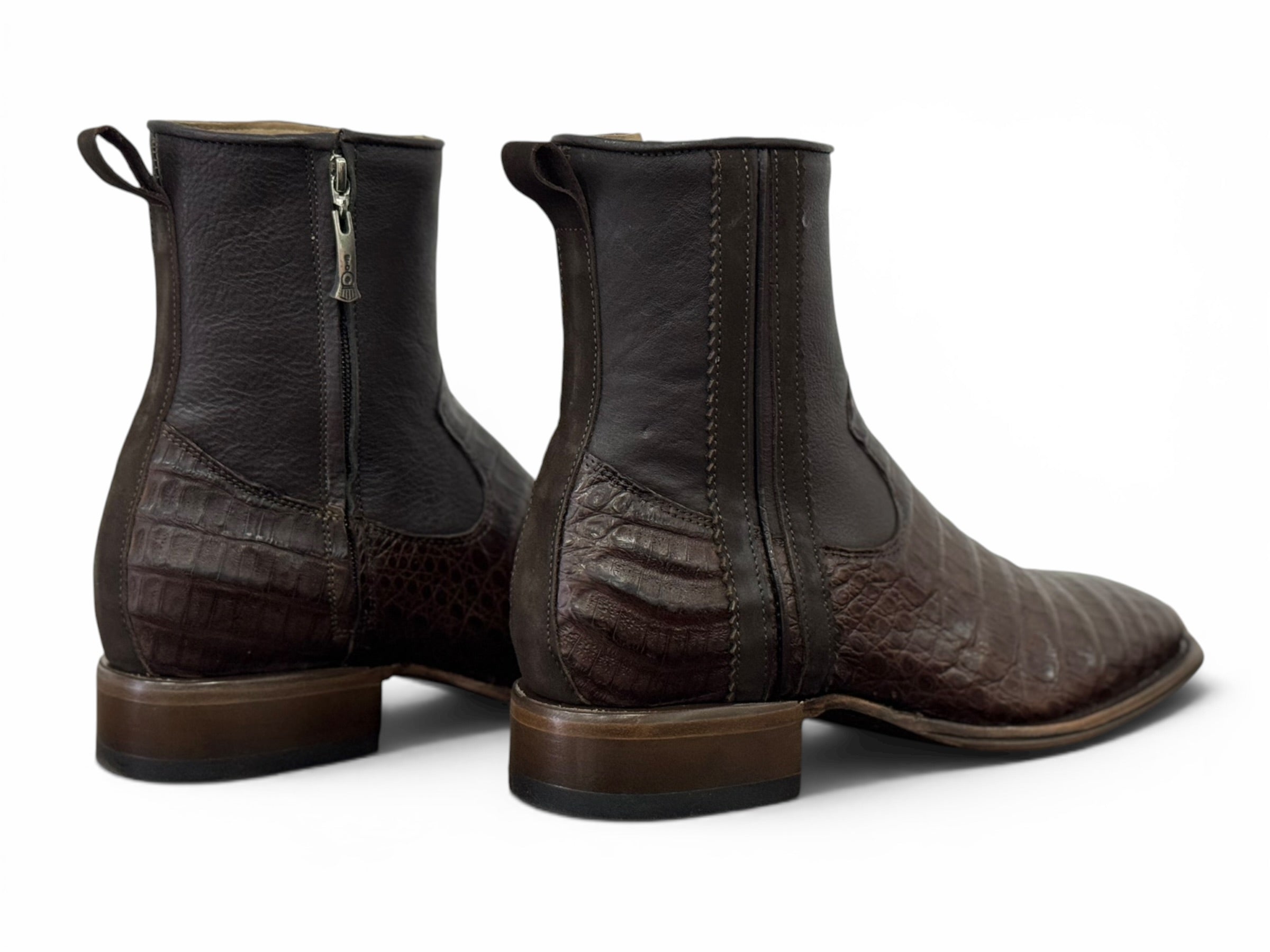 BOTA LEGADO GOLD CAIMÁN CAFÉ CABALLERO