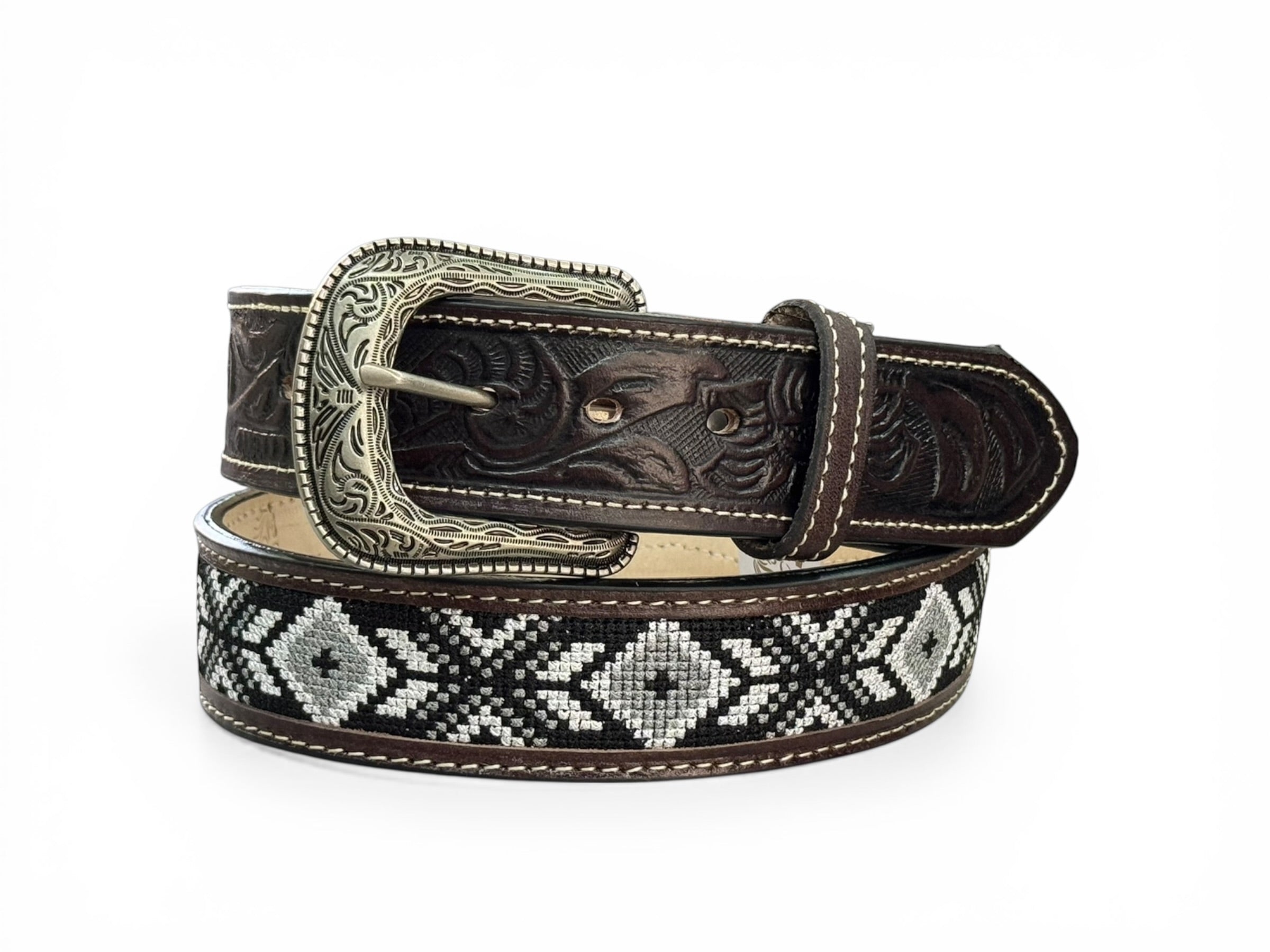 CINTO HUICHOL NEGRO