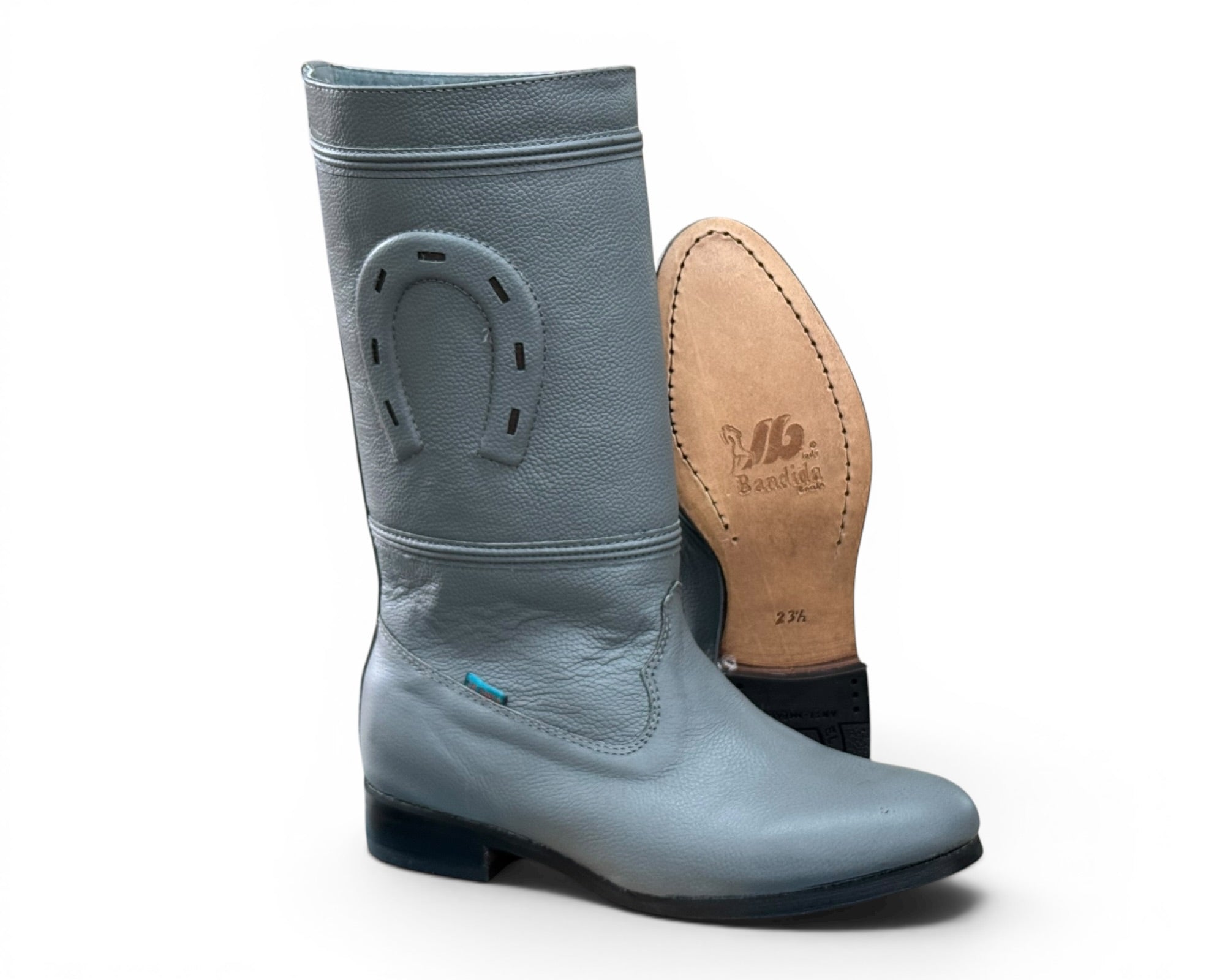 BOTA LA BARCA ESCARAMUZA GRIS DAMA