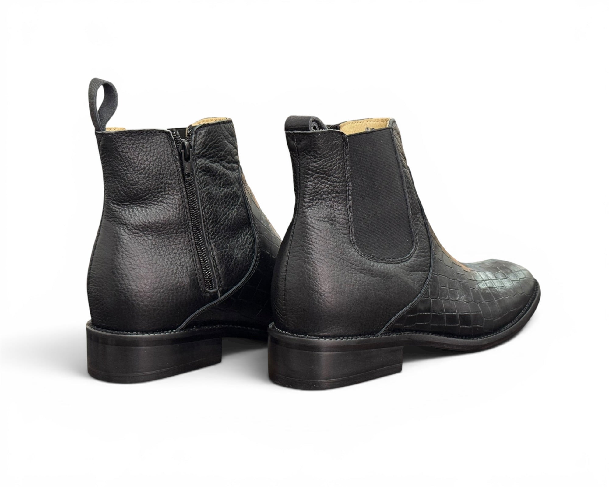 BOTÍN LR BOOTS GRABADO COCODRILO CABALLERO