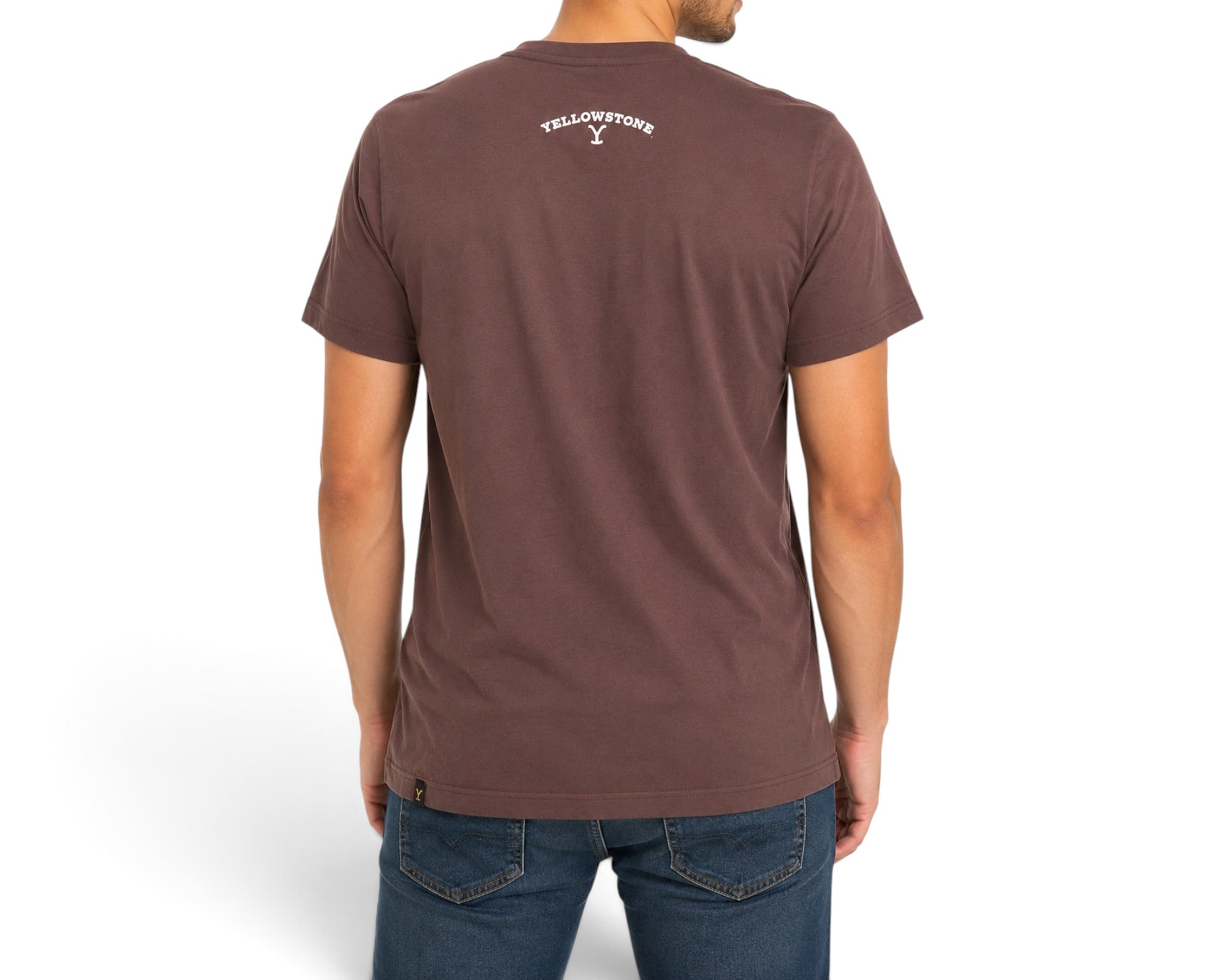 PLAYERA YELLOWSTONE CABALLERO CAFÉ