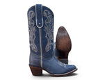 BOTA TOMBSTONE AZUL DAMA
