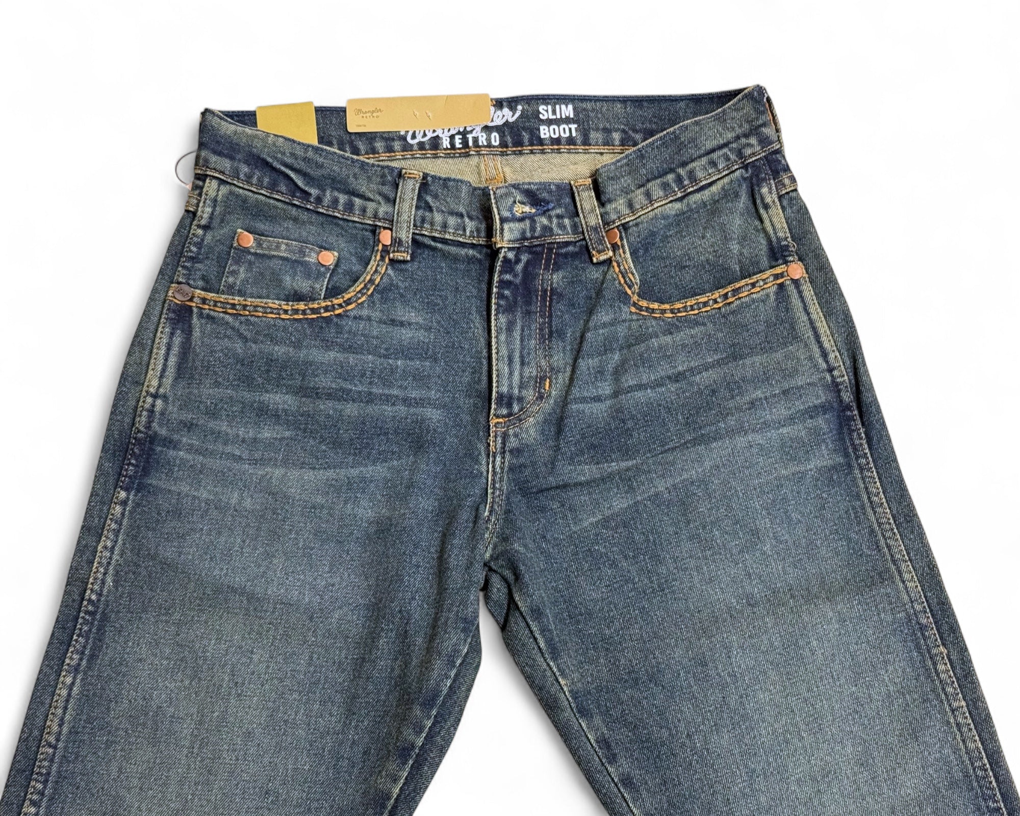 Pantalón Wrangler Retro Petróleo