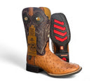 BOTA NOKOTA HORSE AVESTRUZ MIEL CABALLERO