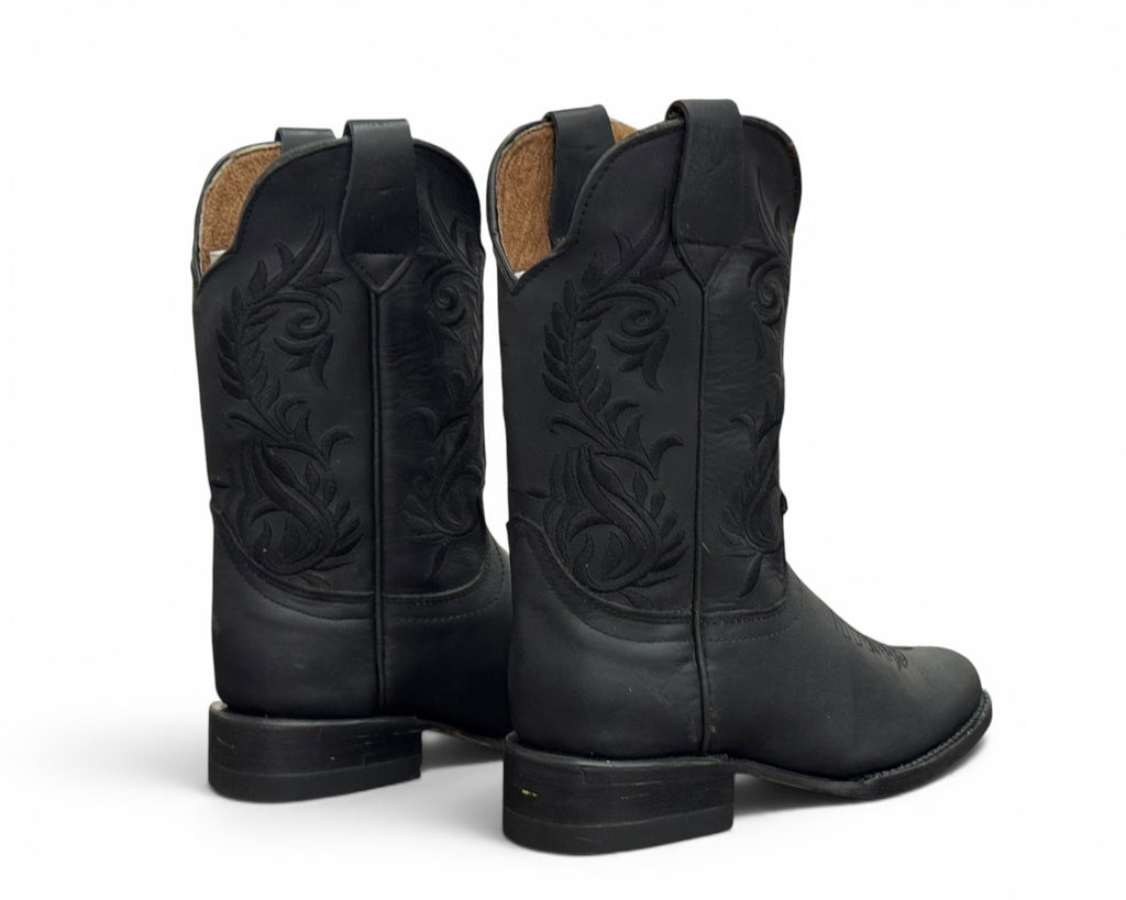 BOTA LR BOOTS CORTA NEGRO DAMA