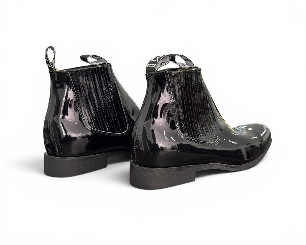 BOTÍN LR BOOTS CHAROL NEGRO CABALLERO