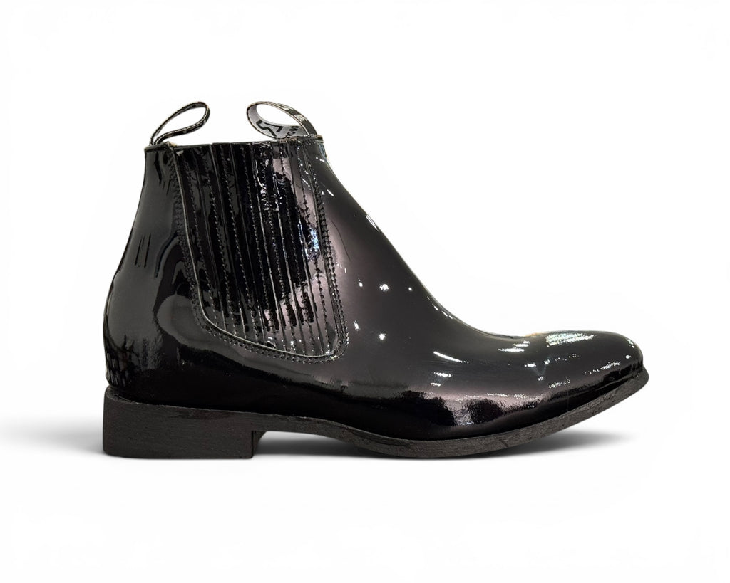 BOTÍN LR BOOTS CHAROL NEGRO CABALLERO