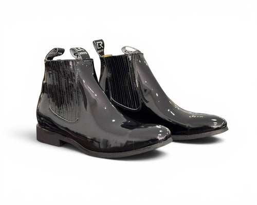 BOTÍN LR BOOTS CHAROL NEGRO CABALLERO