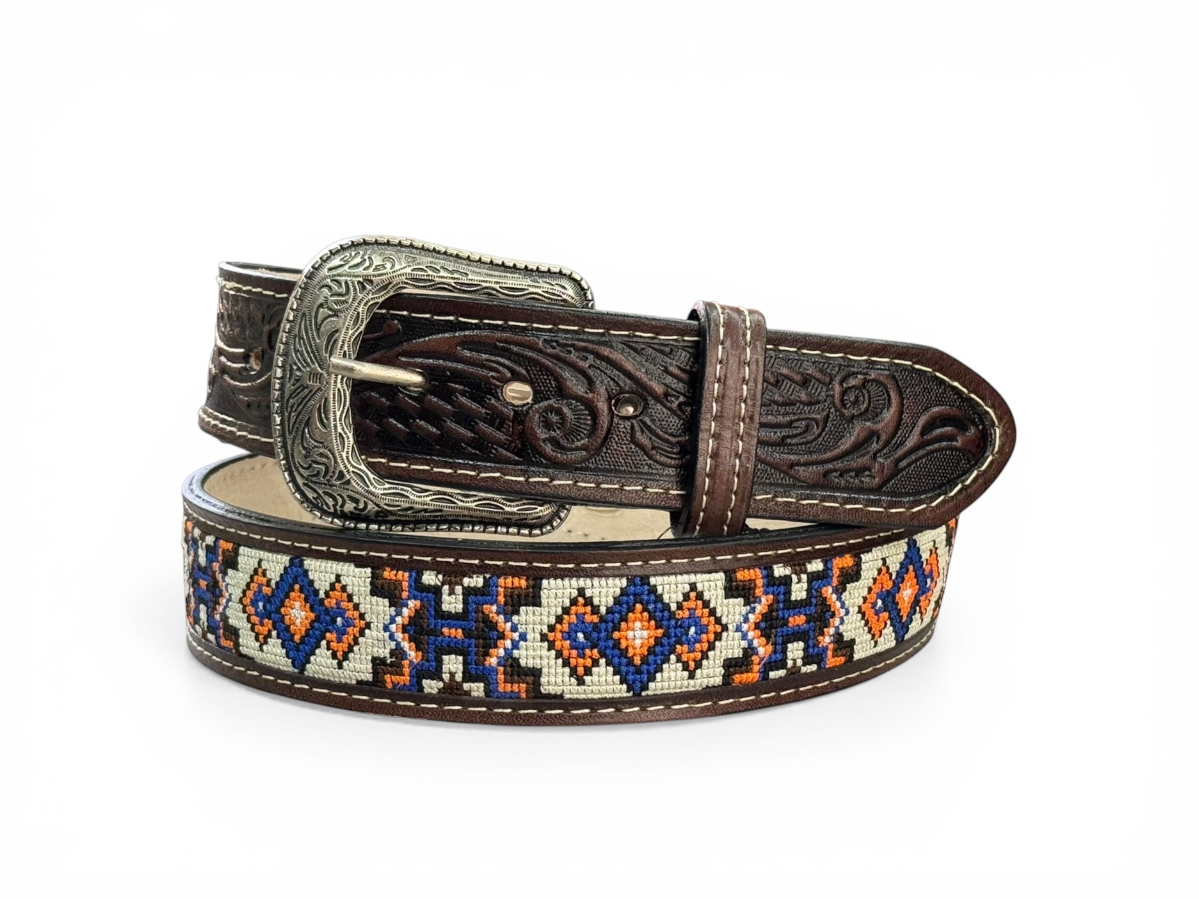 CINTO HUICHOL AZUL