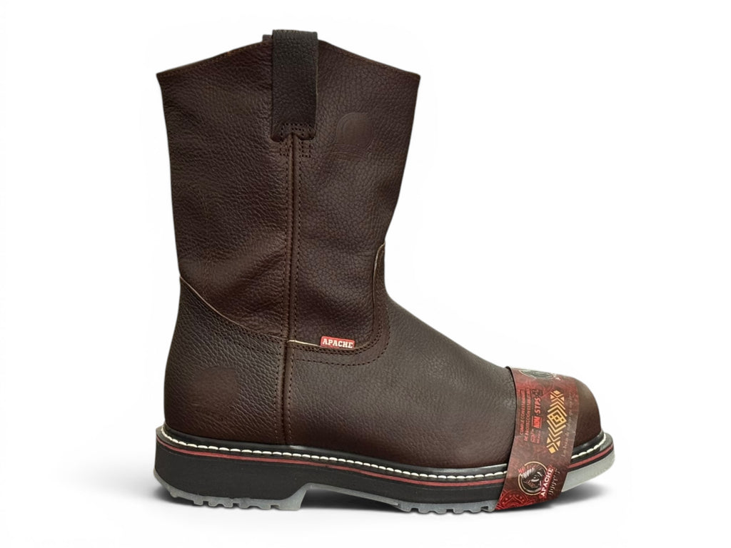 BOTA APACHE DE TUBO CON CASCO