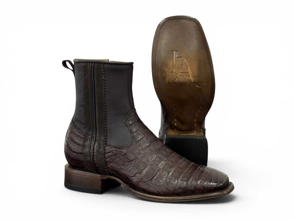 BOTA LEGADO GOLD CAIMÁN CAFÉ CABALLERO