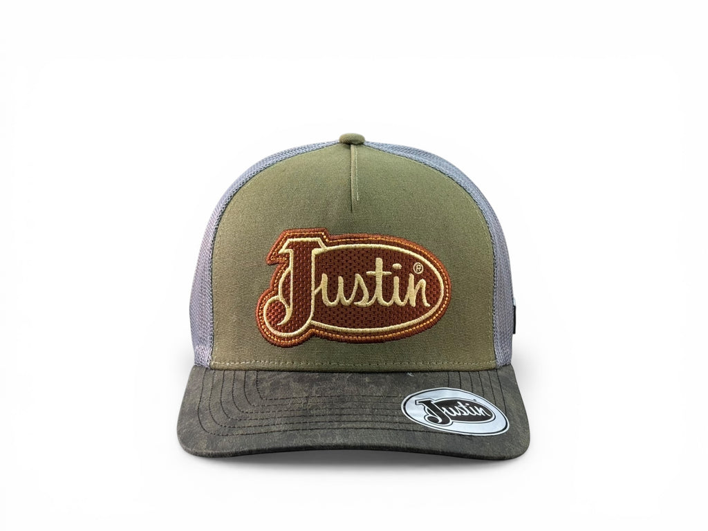 JUSTIN GORRA VERDE