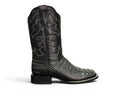 BOTA LR BOOTS GRABADA COCODRILO NEGRO CABALLERO