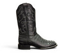 BOTA LR BOOTS GRABADA COCODRILO NEGRO CABALLERO