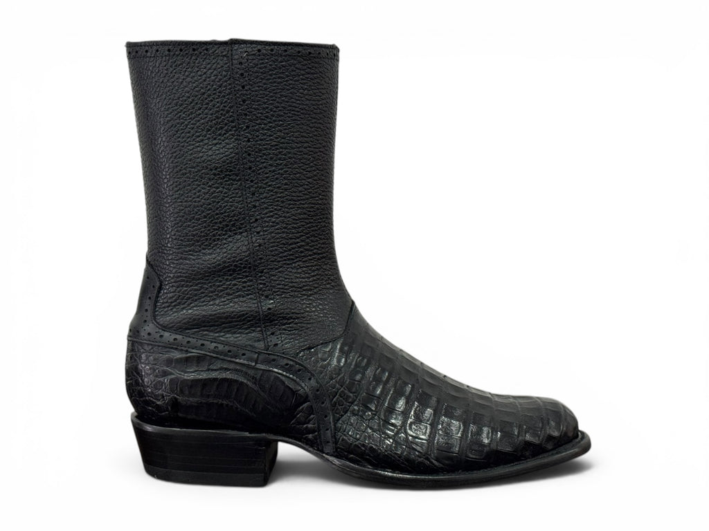 BOTA LEGADO GOLD CAIMÁN NEGRO CABALLERO