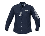 CAMISA WRANGLER MARINO LOGOS CABALLERO