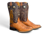 BOTA NOKOTA HORSE AVESTRUZ MIEL CABALLERO