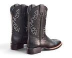BOTA JUSTIN CABALLERO NEGRA