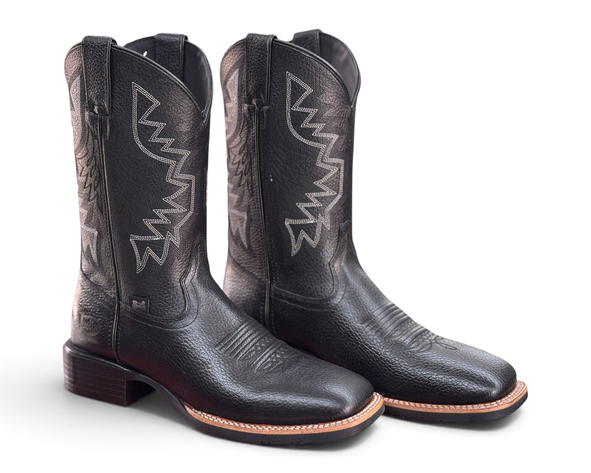 BOTA JUSTIN CABALLERO NEGRA