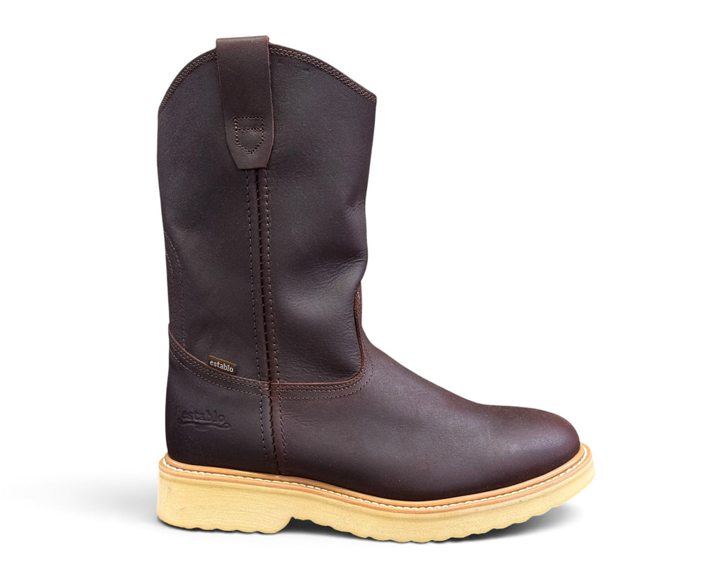 BOTA ESTABLO 507 SHEDRON SUELA BLANCA CABALLERO